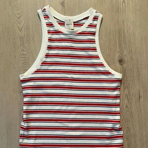 Anthropologie Maeve Striped Ribbed Tank Top NWT - size small